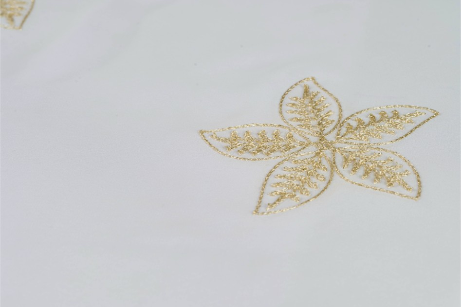 Embroidery on Chiffon - 6